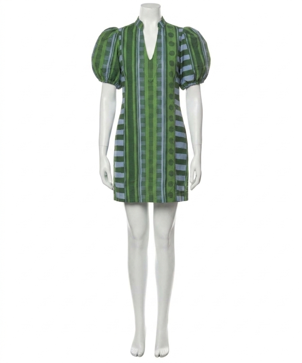 NEW EMILY MCCARTHY hampton mini dress in forest jubilee